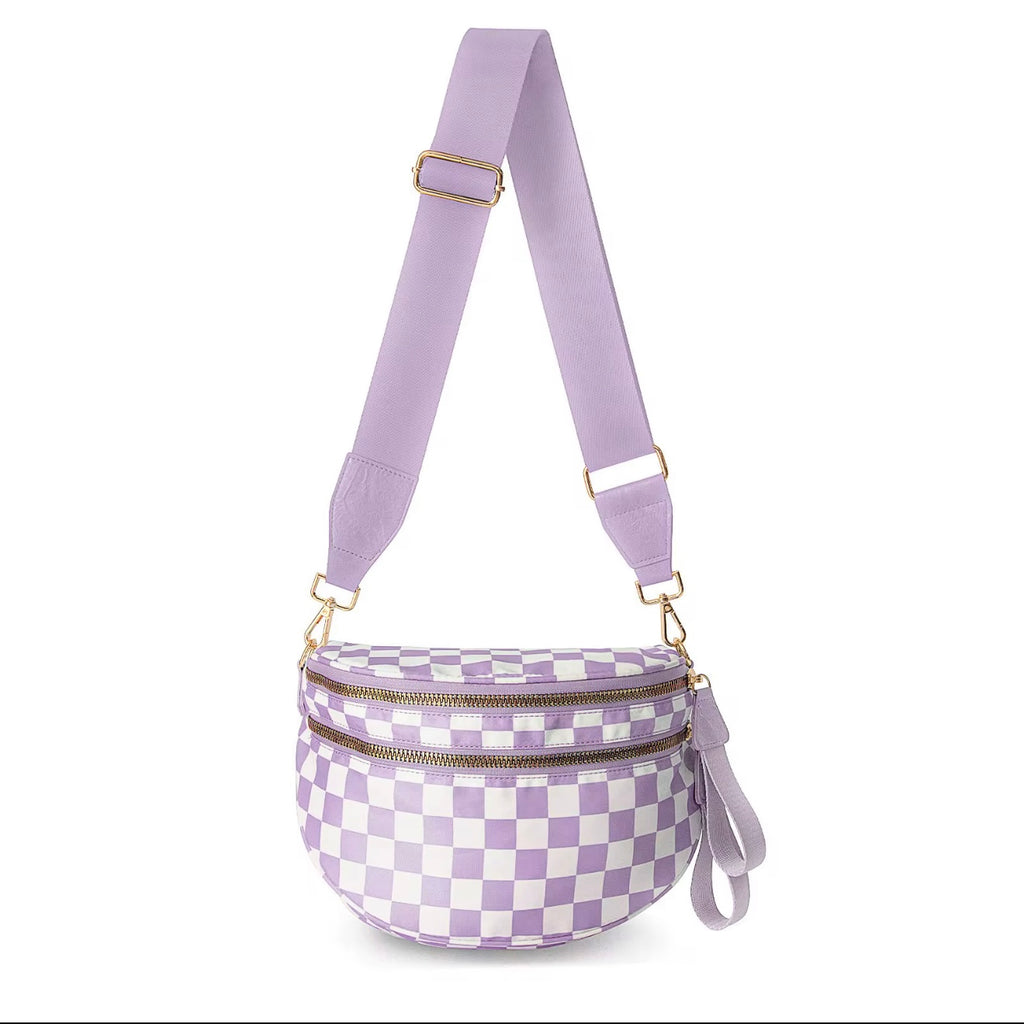 Checkered Bum Bag